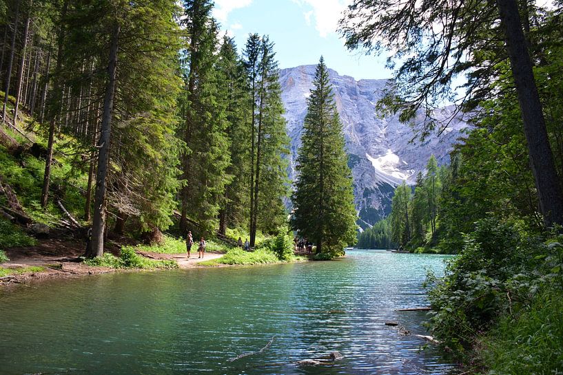 Lago Di Braies Pragser Dolomites Italy by My Footprints