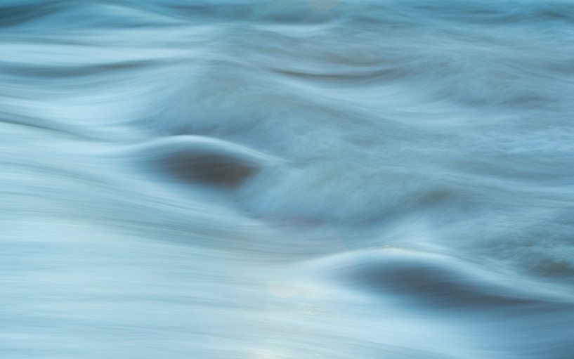 "Water motion"  -  stromend water in een beek (long exposure) par Art Wittingen