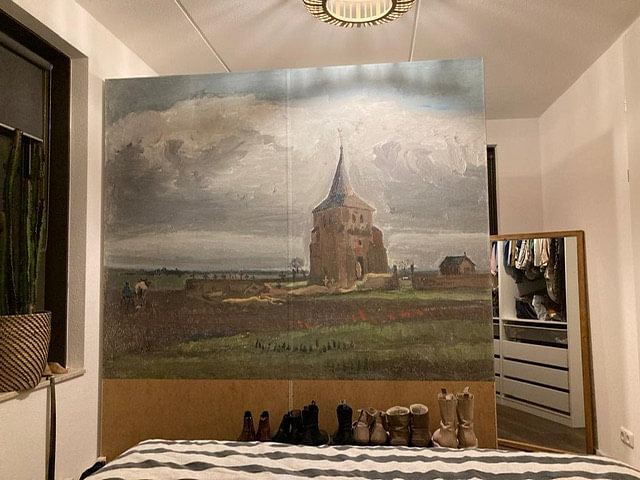 Der alte Turm von Nuenen, Vincent van Gogh