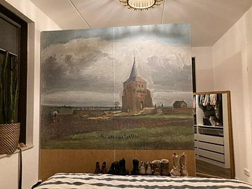 Klantfoto: De oude toren van Nuenen, Vincent van Gogh