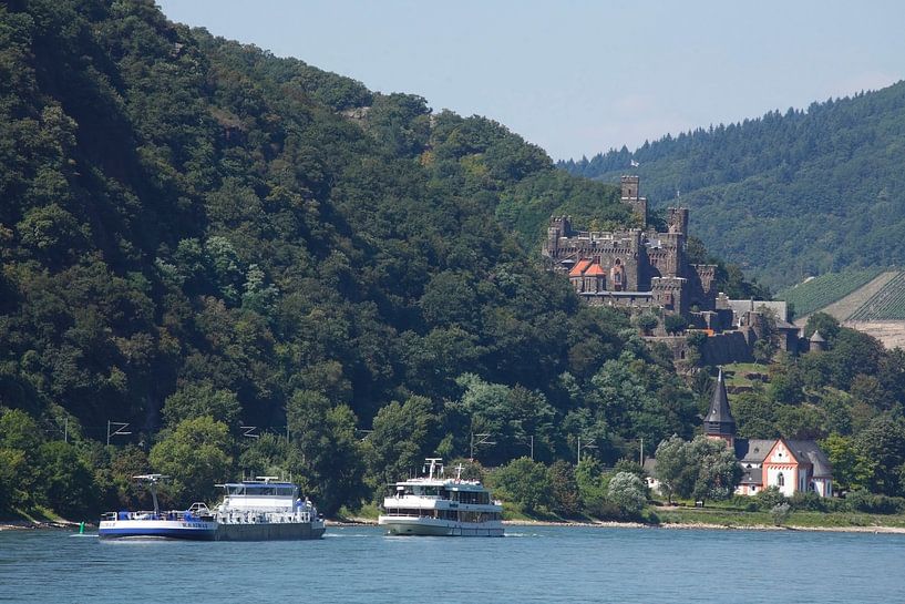 Castle Reichenstein near Trechtingshausen, Trechtingshausen, Unesco World Heritage Upper Middle Rhin von Torsten Krüger