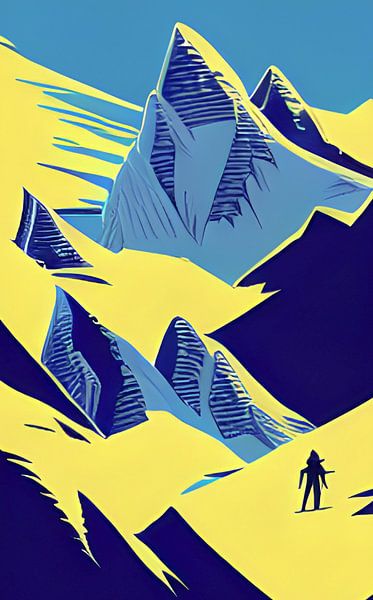 Mount everest van Niek Traas