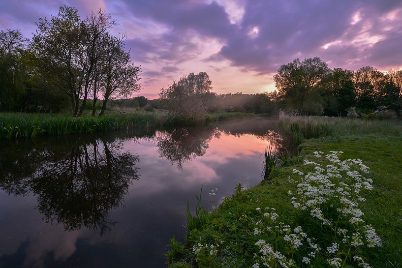 Mooie luchten voor zonsopkomst van Carla Matthee