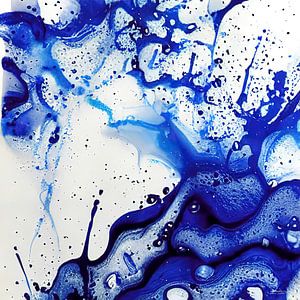 Gemälde aus Alkoholtinte und Acryl