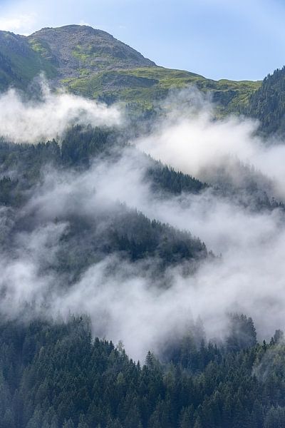 Foggy Magic: Mountain scenery in Austria by Jacob Molenaar