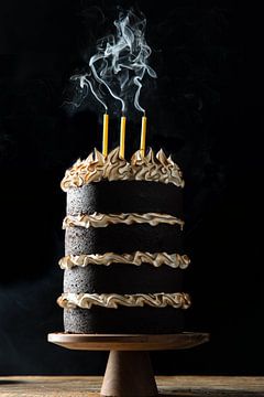Gâteau au chocolat sur Emerald Food Photography