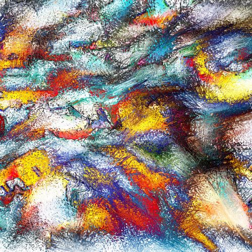 Abstract Basse Pointillism II