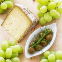 Olives and cheese