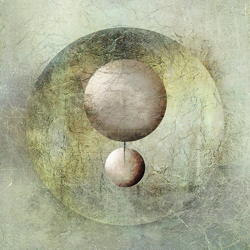 Moderne Abstraktion. Minimalismus mit Kreisen. 5