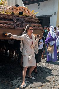 Guatemala: Paasprocessie (Antigua)
