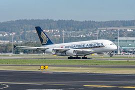 Singapore Airlines Airbus A380. von Jaap van den Berg