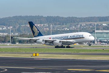 Airbus A380 van Singapore Airlines.