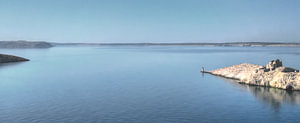 Blick auf die Bucht