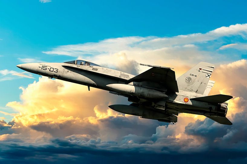 F/A-18 Hornet by Gert Hilbink