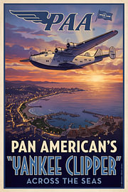 Yankee Clipper over de oceanen van Theodor Decker
