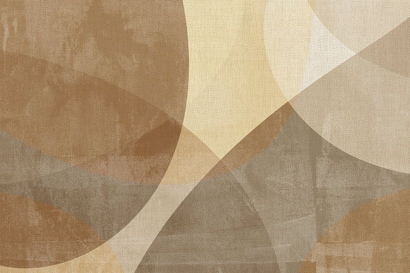 Beige and Taupe Composition by Dina Dankers