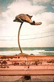 Vintage Dolphin Fantasy. Industriel