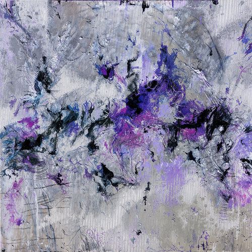 Blau Violett Frühling