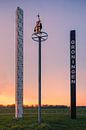Wahrzeichen der Stadt "Der Turm der Karten", Groningen von Henk Meijer Photography Miniaturansicht