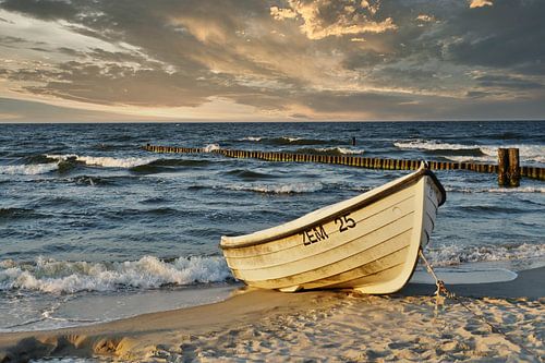 Fishing boat on the beach
