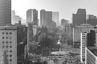 Der Marathon beginnt am Coolsingel in Rotterdam von MS Fotografie | Marc van der Stelt Miniaturansicht