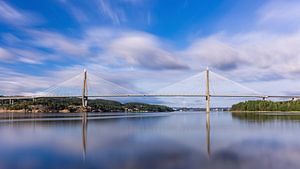 Zweedse brug bij Uddevalla, Zweden van Adelheid Smitt