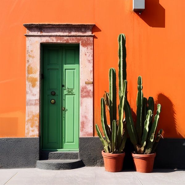 Kleurrijk Mexicaans straatbeeld van Studio Allee