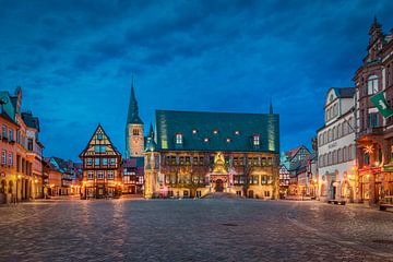 Vieille ville de Quedlinburg, Allemagne sur Michael Abid