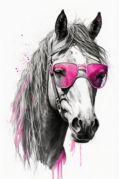 Pferd von Poster Art Shop