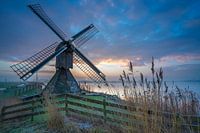 Zonsopkomst bij de molen Doris Mooltsje