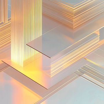 Scharfe Kontraste mit weicher Geometrie von Surreal Media