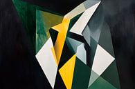 Geometric play with light and shadow by Poster Art Shop thumbnail