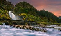 Latefossen waterfall by Henk Meijer Photography thumbnail
