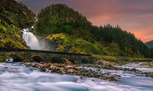 Waterval Latefossen