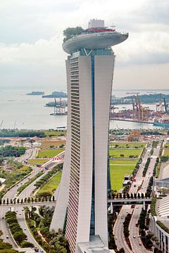Marina Bay Sands Hotel, Singapore van Eduard Lamping