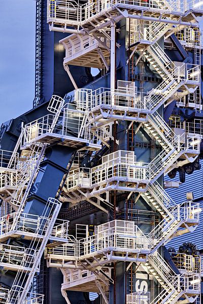 Industrieel detail I van David Bleeker