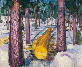 Edvard Munch – The Yellow Log (1912)