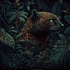 De Majestueuze Panter in de Jungle van Surreal Media
