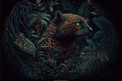 De Majestueuze Panter in de Jungle