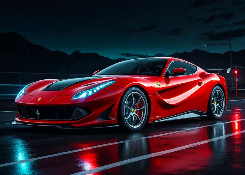 Ferrari 812 Competizione 3 van MIROKKU