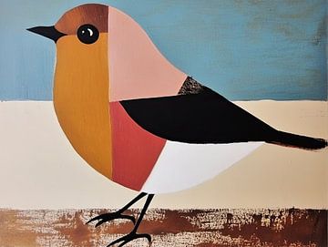 Bird with Colours by Modern Collection