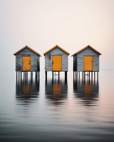 Cabins on the lake