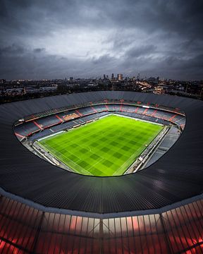 De Kuip - mother of all stadiums (vertical) by Jeroen van Dam