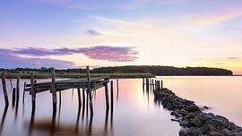 Ochtend op Rügen, Duitsland van Adelheid Smitt