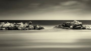 Seaquarium beach Curacao, long exposure