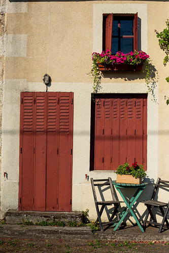 Petite terrasse à la française