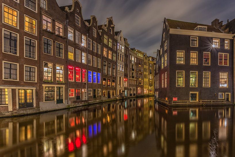 Oudezijds Voorburgwal und Zeedijk in Amsterdam - 1 von Tux Photography