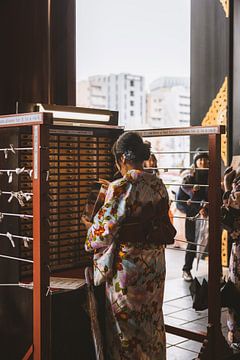 Traditionele Kledij in Asakusa: Een Levende Modegeschiedenis van Ken Tempelers