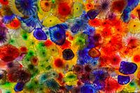 The glass floral ceiling of the Bellagio Hotel & Casino