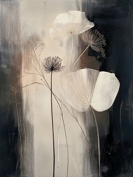 Abstrakte Botanik im japanischen Stil